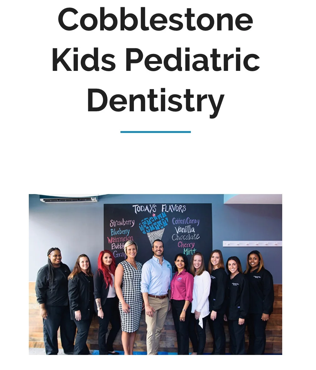 We found a great pediatric dental team we love! No this is not a paid advertisement!