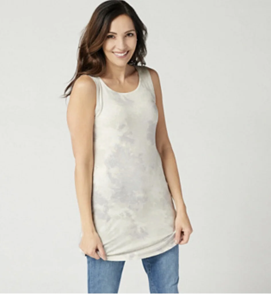 Logo mock camo long tankPhoto Copyright QVC