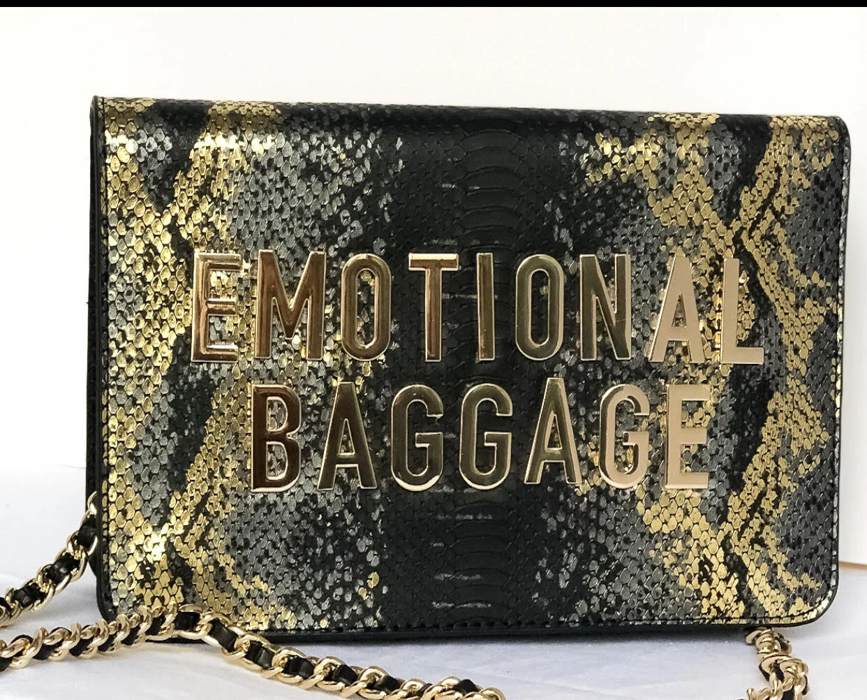 New Emotional Baggage Clutch/Shoulder Bag in two colorways