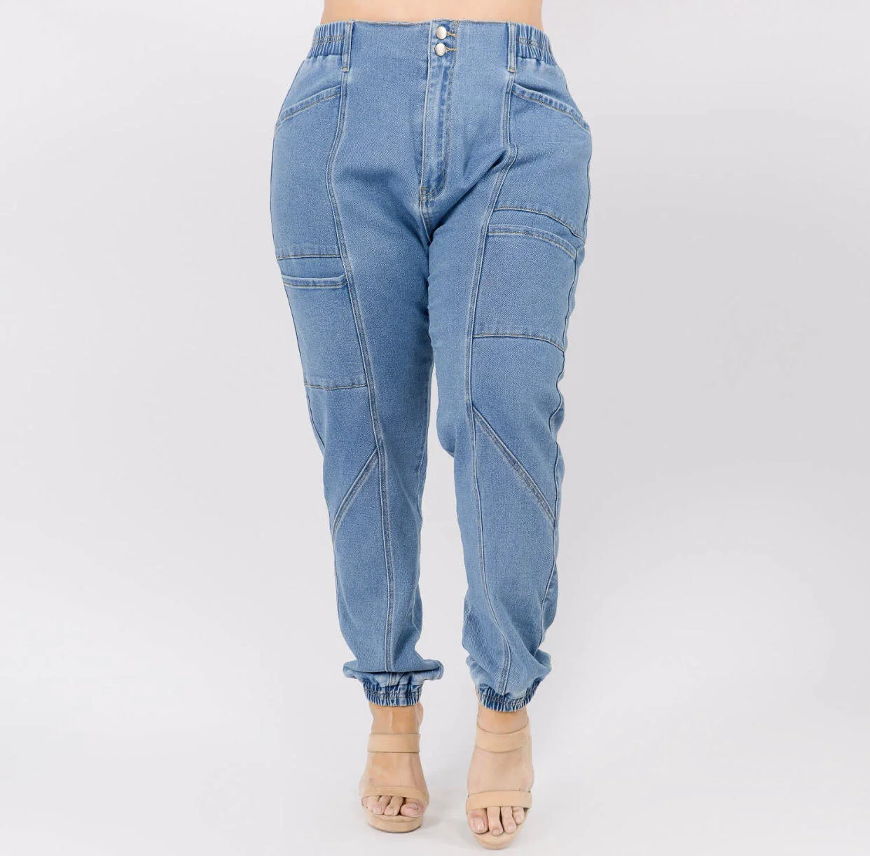Denim Jogger plus size front AB Copyright.jpg
