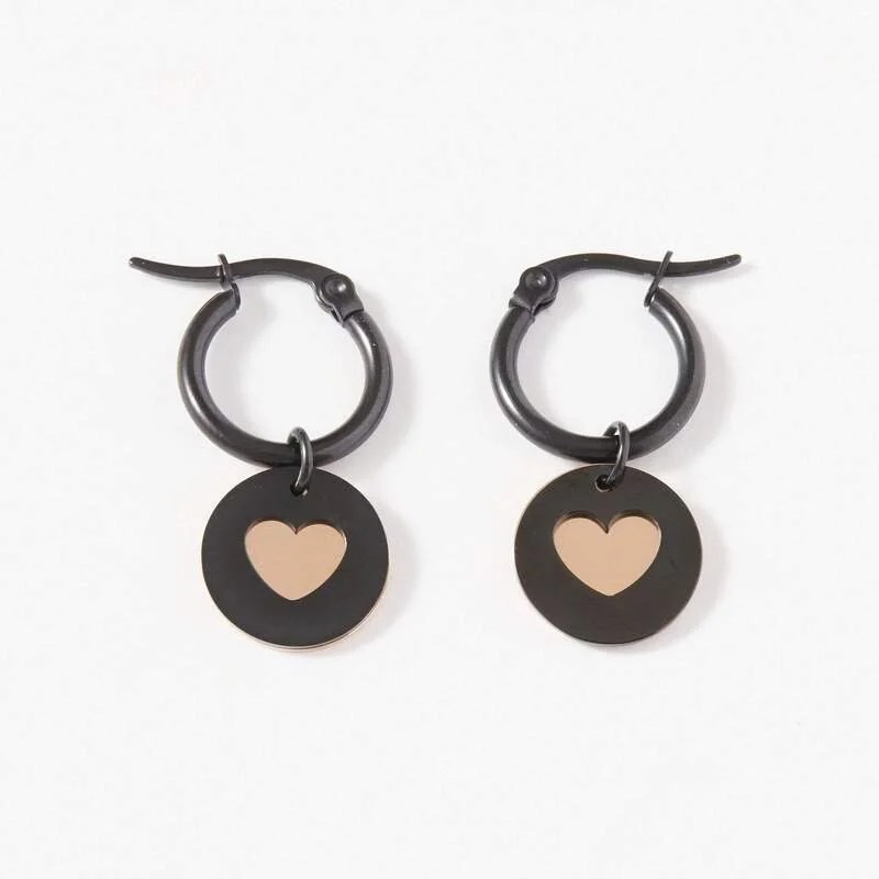 Black and Gold Heart Double Charm.jpg