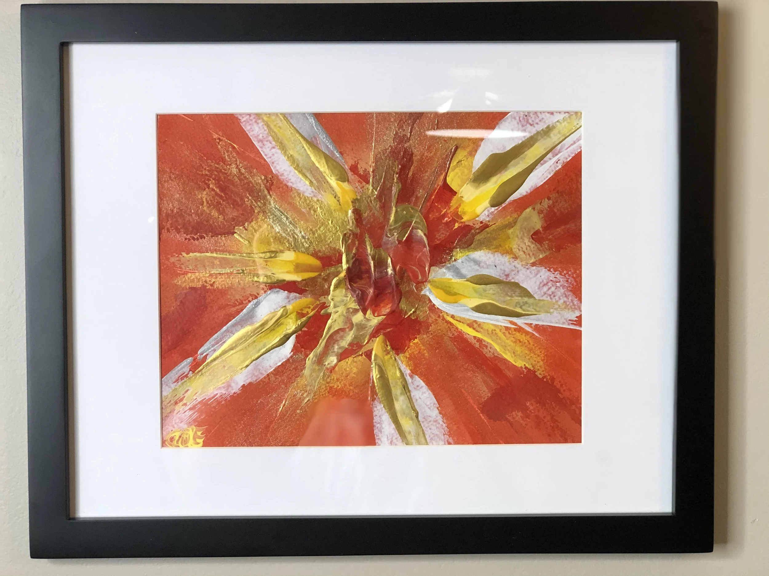 Acrylic on Watercolor Paper