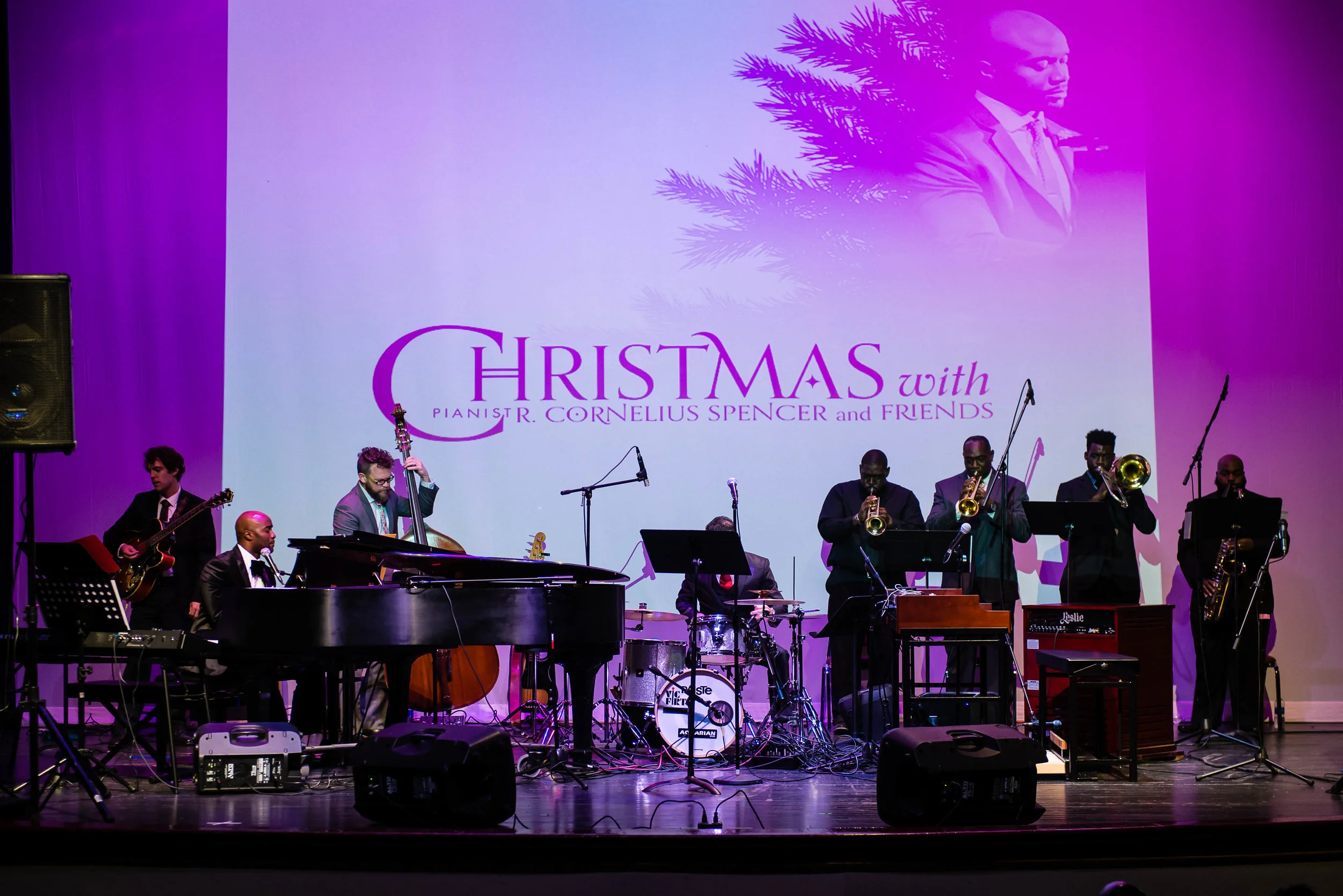 Christmas with Pianist R. Cornelius Spencer & Friends at the Historic Douglass Theatre (2017)
