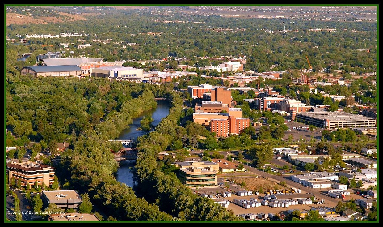 Exterior Do Campus Da Universidade Estadual De Boise Imagem Editorial -  Imagem de parque, maior: 158661655