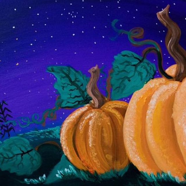 Paint night on Friday, October 18th.
Join us with our great artist Chris who is going to teach you how to paint this beautiful pumpkins drawing. If you want to book please call us at 702.823.4466. See you on Friday !