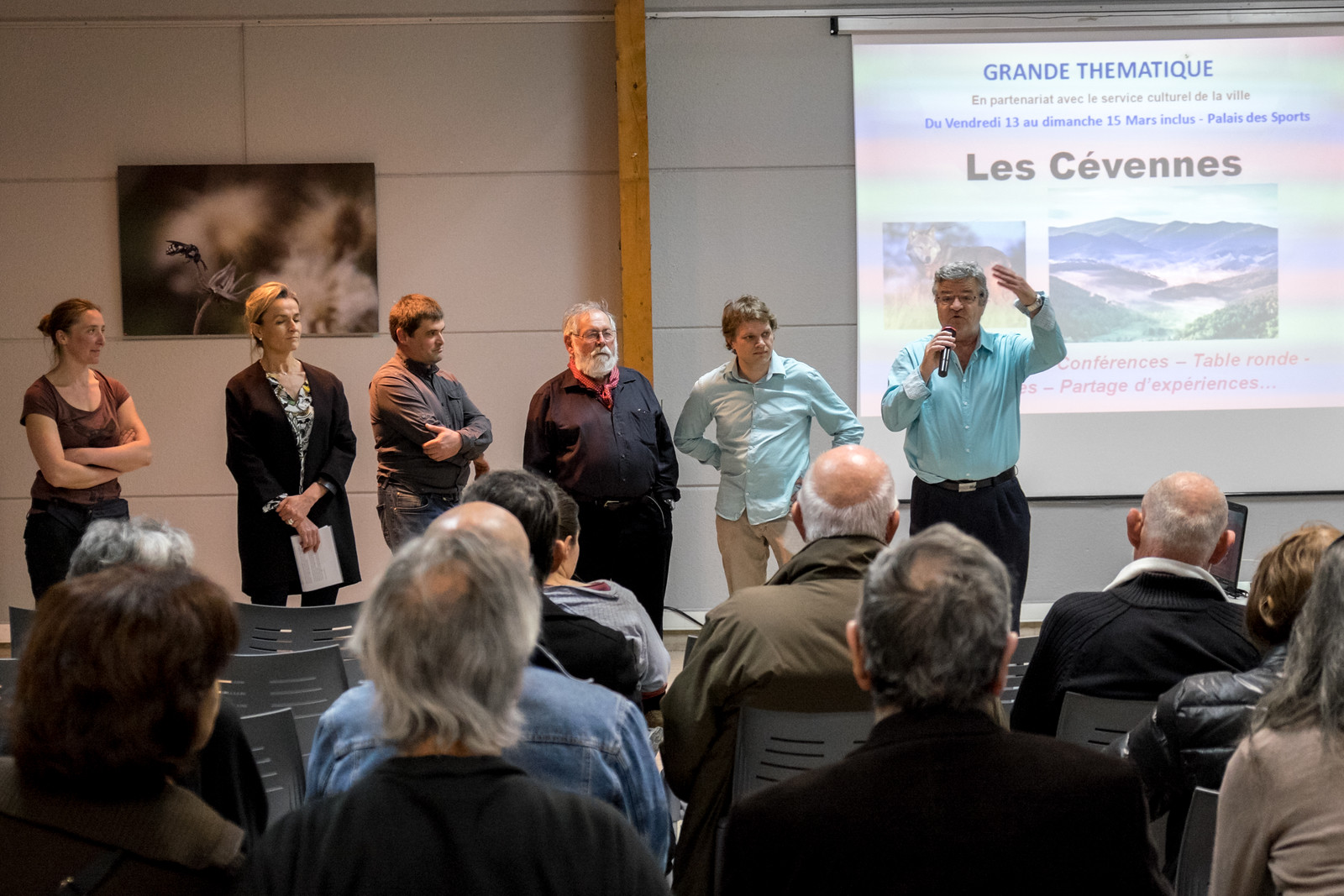 470 PERSONNES SONT VENUES POUR LA CONFERENCE "LES CEVENNES, HIER, AUJOURD'HUI ET DEMAIN"