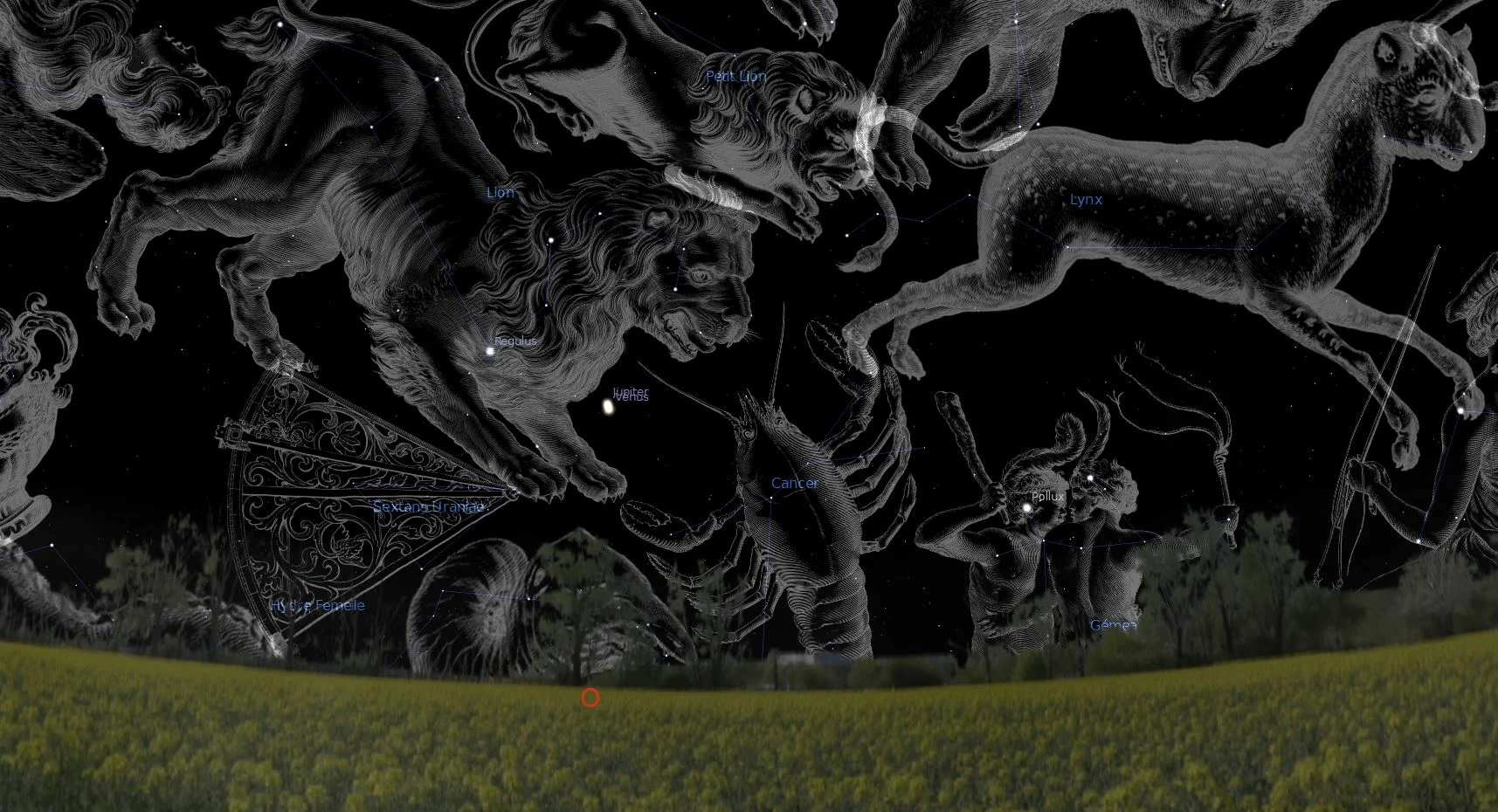 Rencontre exceptionnelle entre Vénus et Jupiter