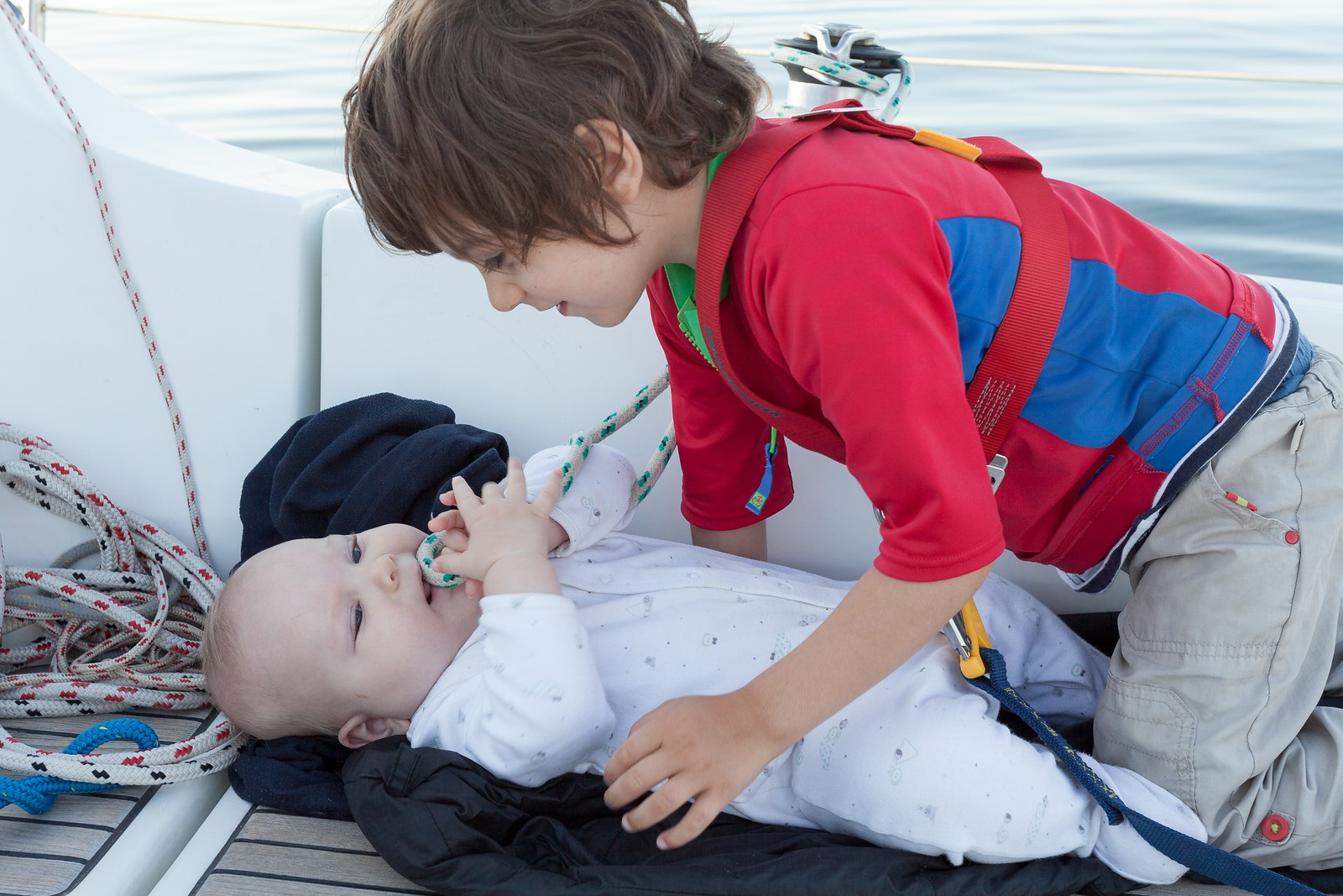 Voile sur l'étang de Thau