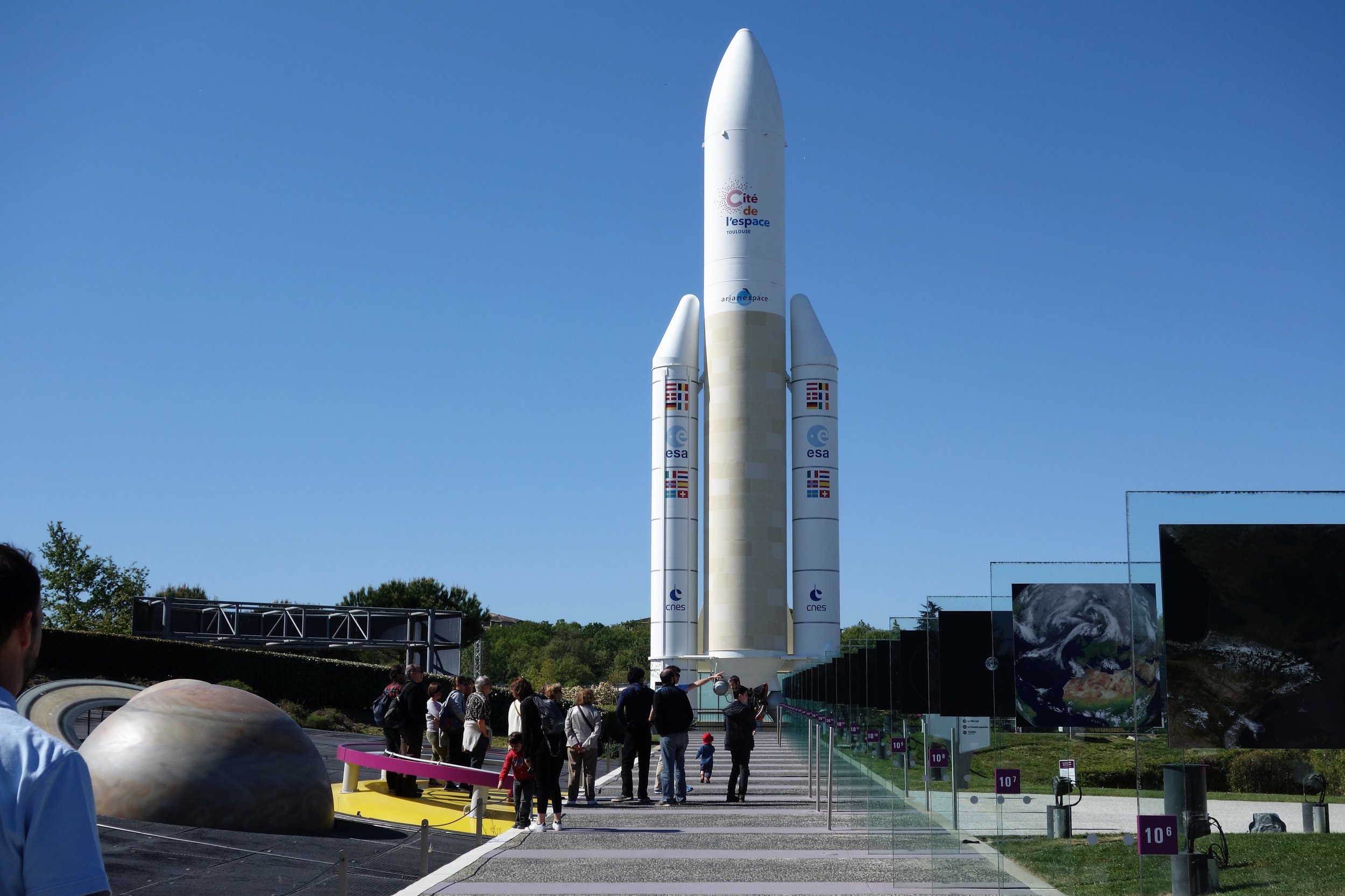 Visite à la Cité de l'espace