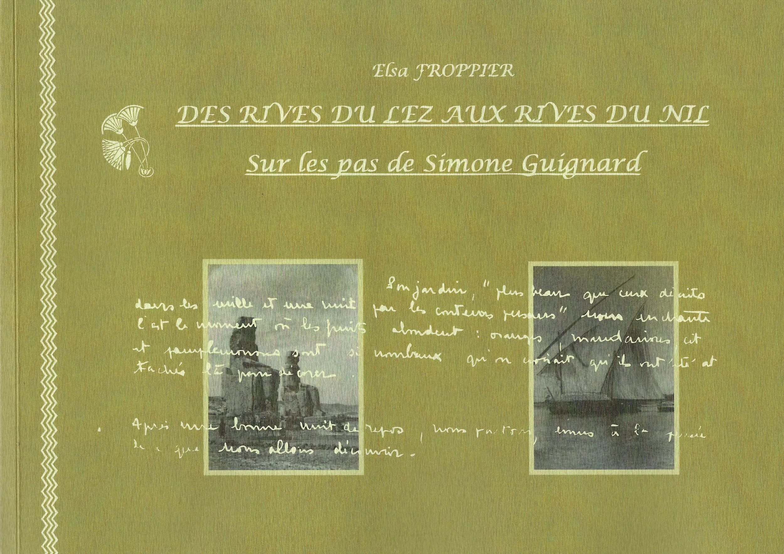 "Des rives du Lez aux rives du Nil" - Elsa Froppier