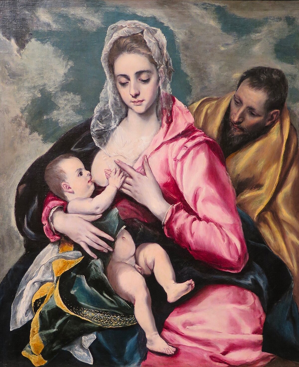 C) Toile Sainte famille