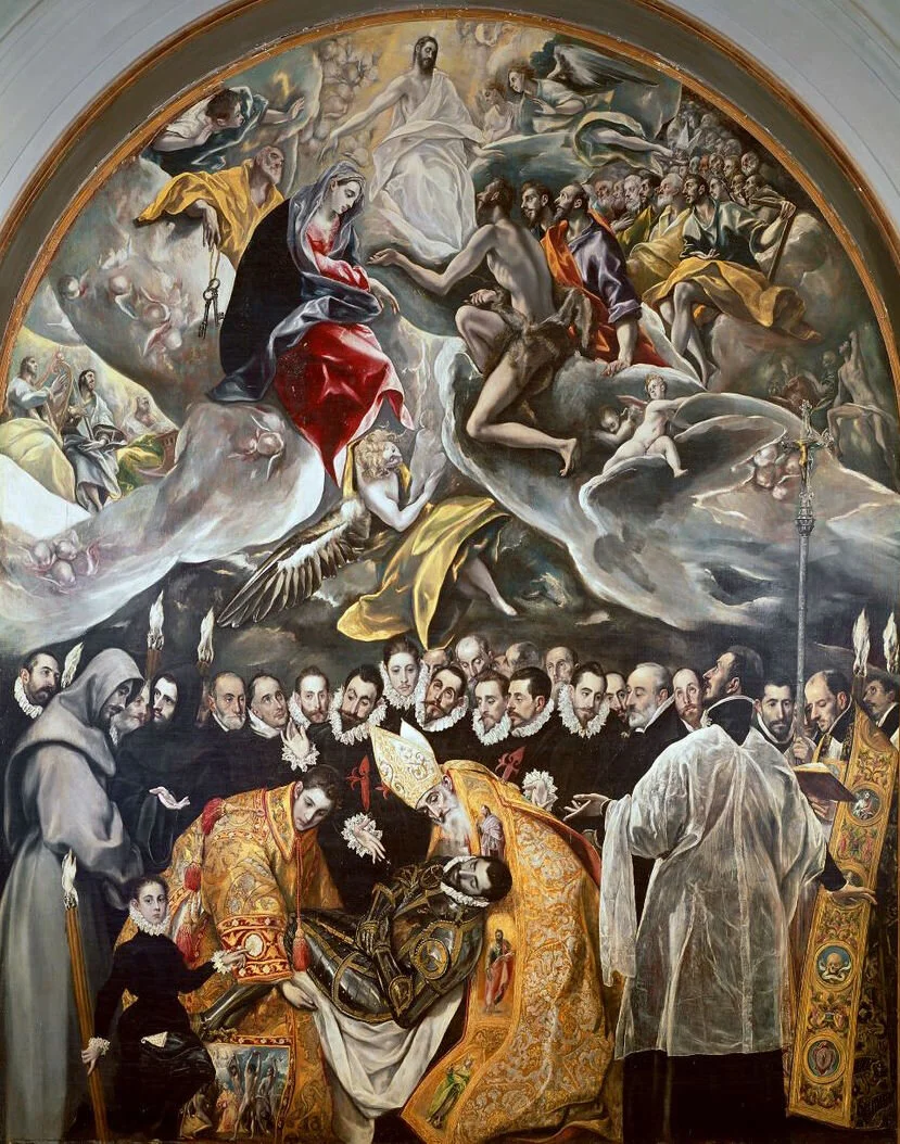 F) L’enterrement du comte d’orgaz.