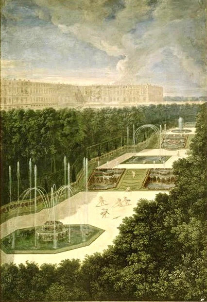   J. COTELLE – Le bosquet des 3 fontaines (1688)  