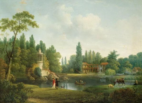  P. Wallaert  –  Le hameau du petit Trianon  (1786-1788) 