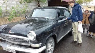    Les Volga soviétiques marchent encore au gaz , Noratus, Lac Sewan   