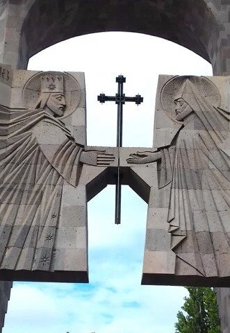    Concordat Eglise-Etat au Catholicos d’Edjmiatzin, près d’Erevan   