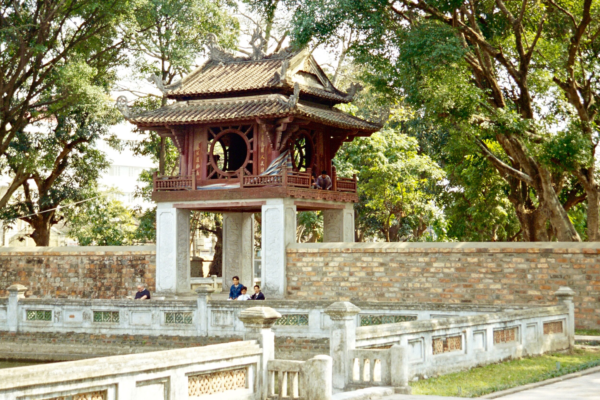temple de la littérature dédié à Confucius à Hanoï (Vietnam)