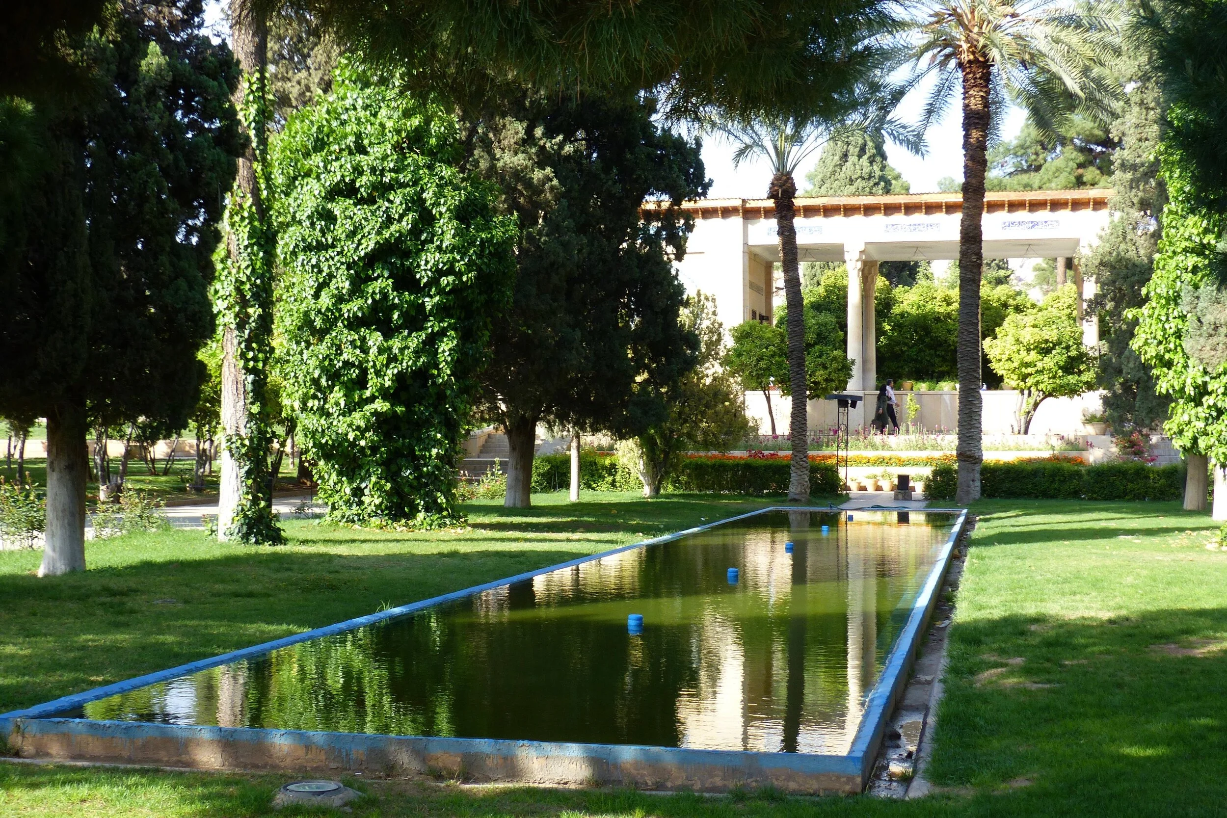 Jardin du mausolée d’Hafez à Chiraz
