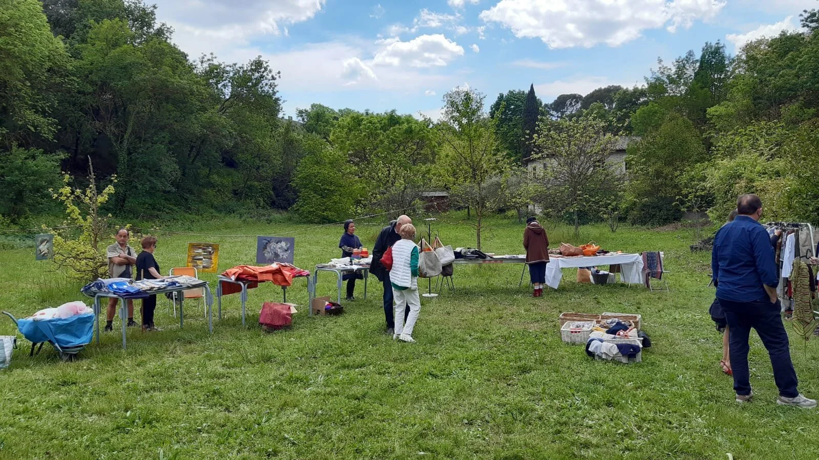 COMPTE RENDU BRADERIE EN PLEIN AIR