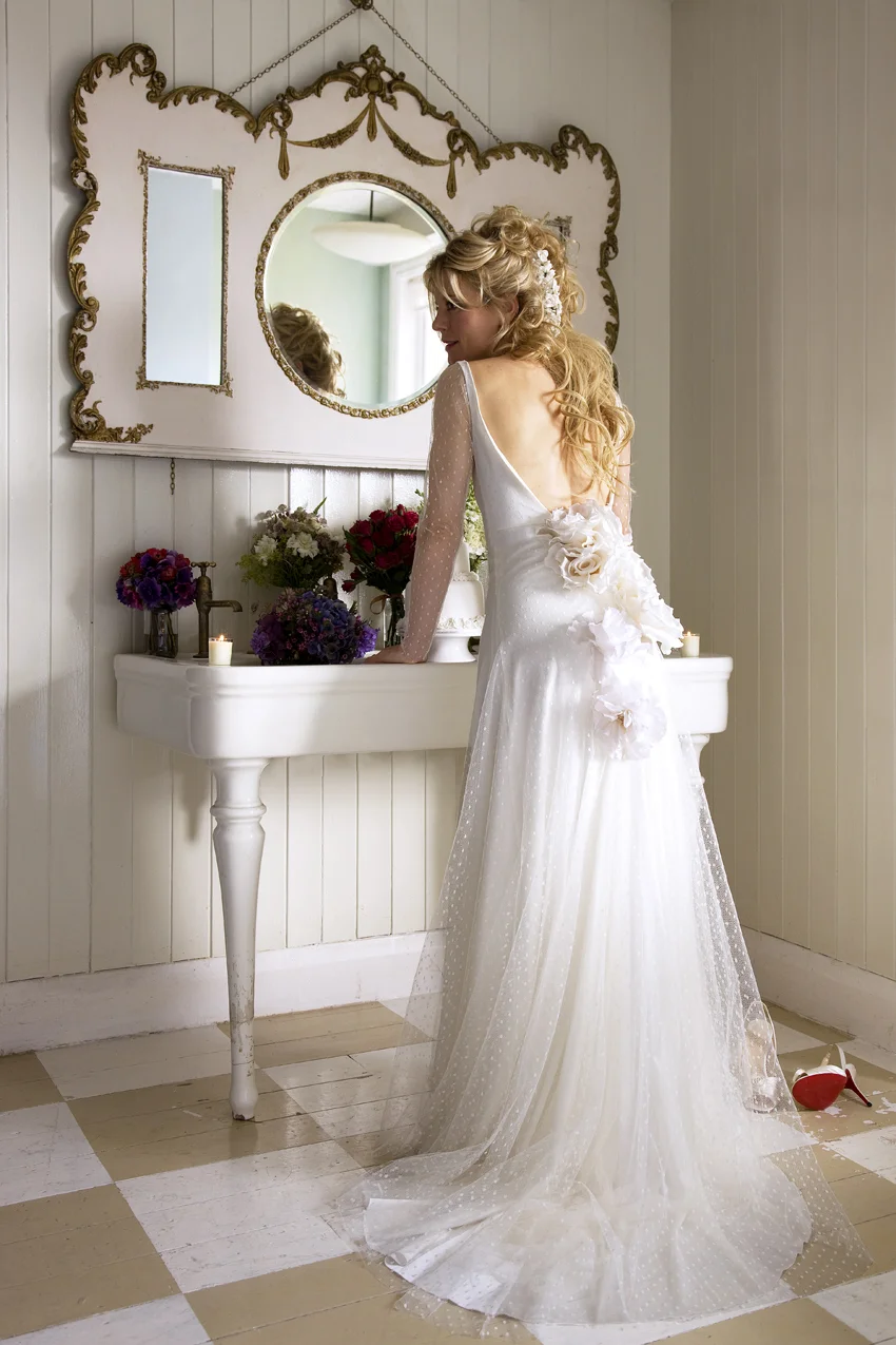 Bespoke spotty tulle Antonia
