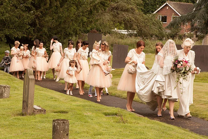 Wedding dress by Halfpenny London