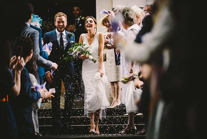 Wedding dress by Halfpenny London