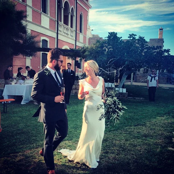 Wedding dress by Halfpenny London