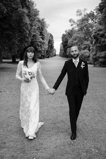 Wedding dress by Halfpenny London
