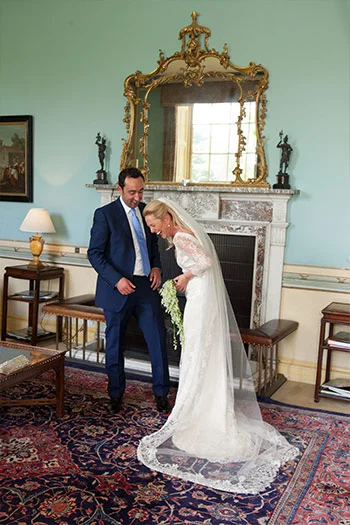 Wedding dress by Halfpenny London