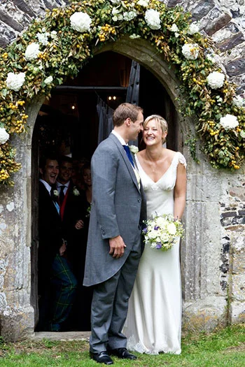 Wedding dress by Halfpenny London