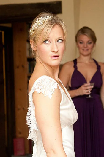 Wedding dress by Halfpenny London