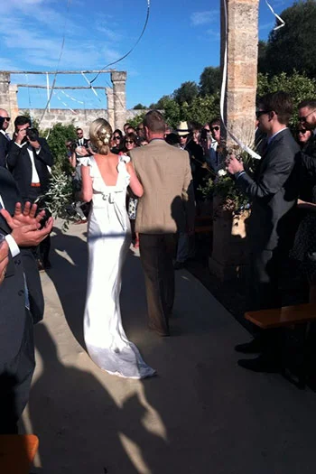 Wedding dress by Halfpenny London