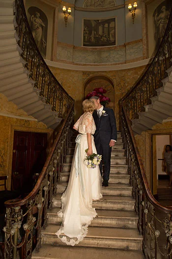 Wedding dress by Halfpenny London