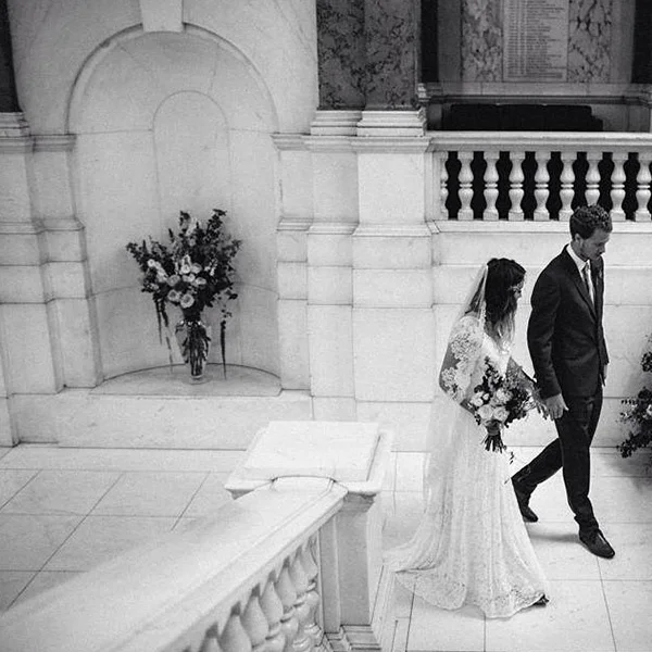 Wedding dress by Halfpenny London