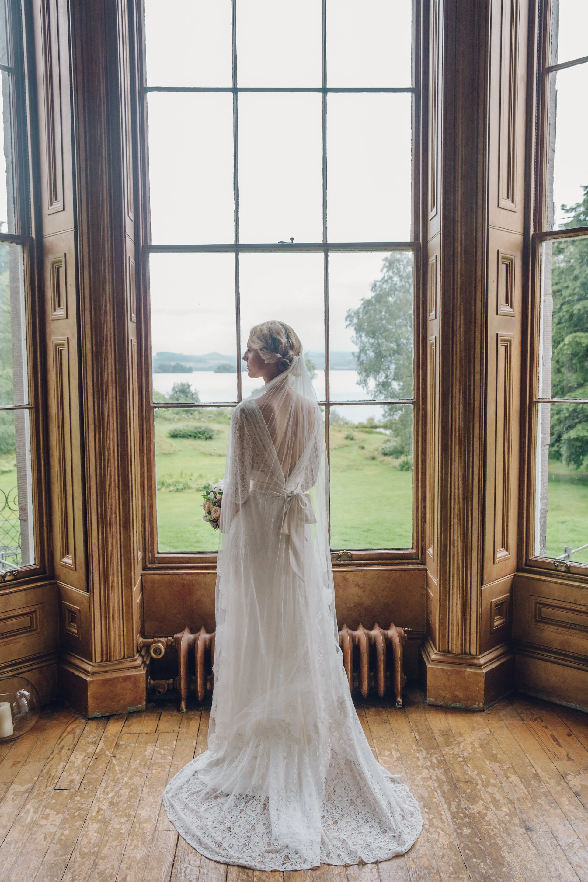 Wedding dress by Halfpenny London