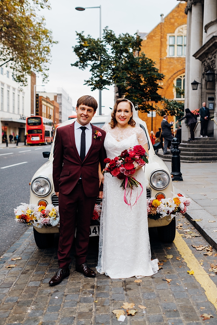 Beautiful bride Jasmyn wears a wedding dress by Halfpenny London
