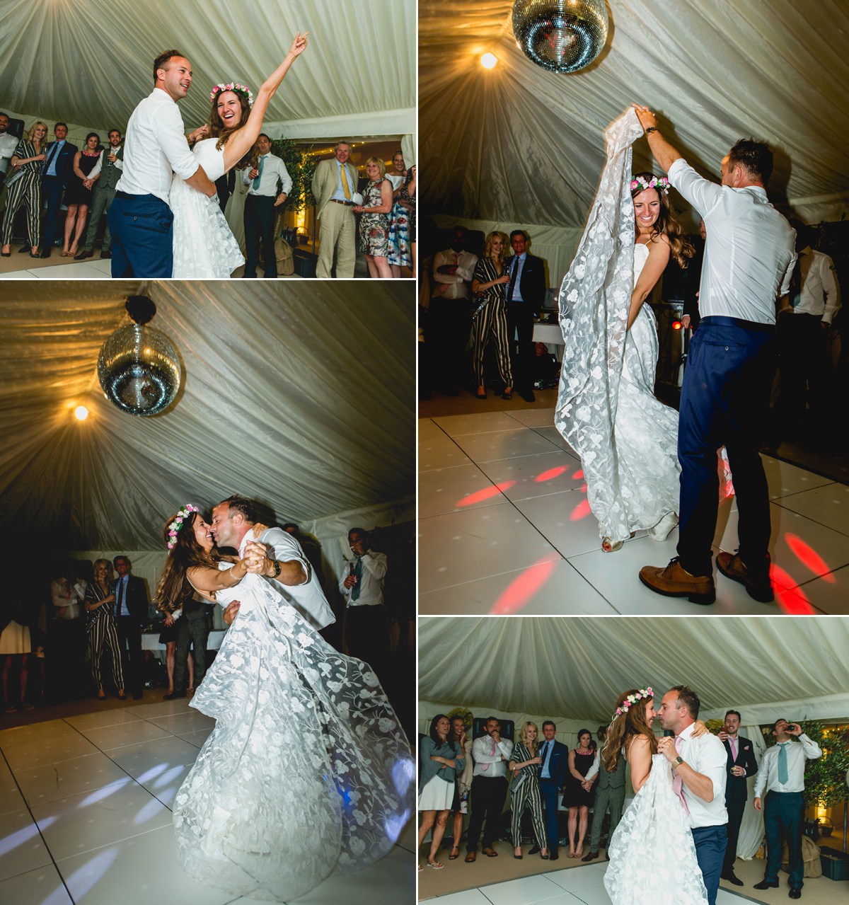 Gorgeous bride Sarah wore a wedding dress by Halfpenny London