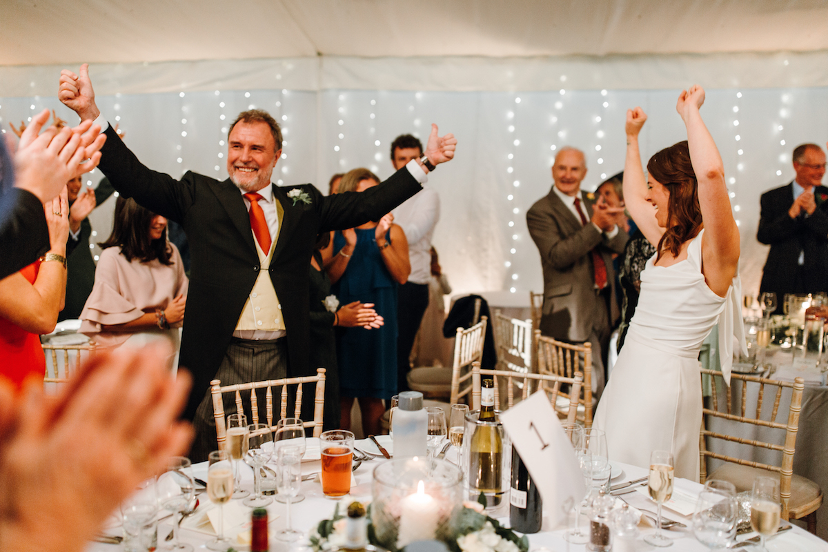 Gorgeous bride Katie wore a wedding dress by Halfpenny London
