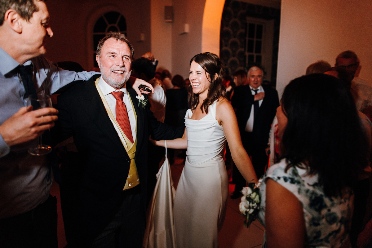 Gorgeous bride Katie wore a wedding dress by Halfpenny London