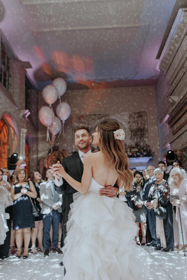 Gorgeous bride Lydia Elise Millen wore a wedding dress by Halfpenny London | Image by Wish Wish Weddings