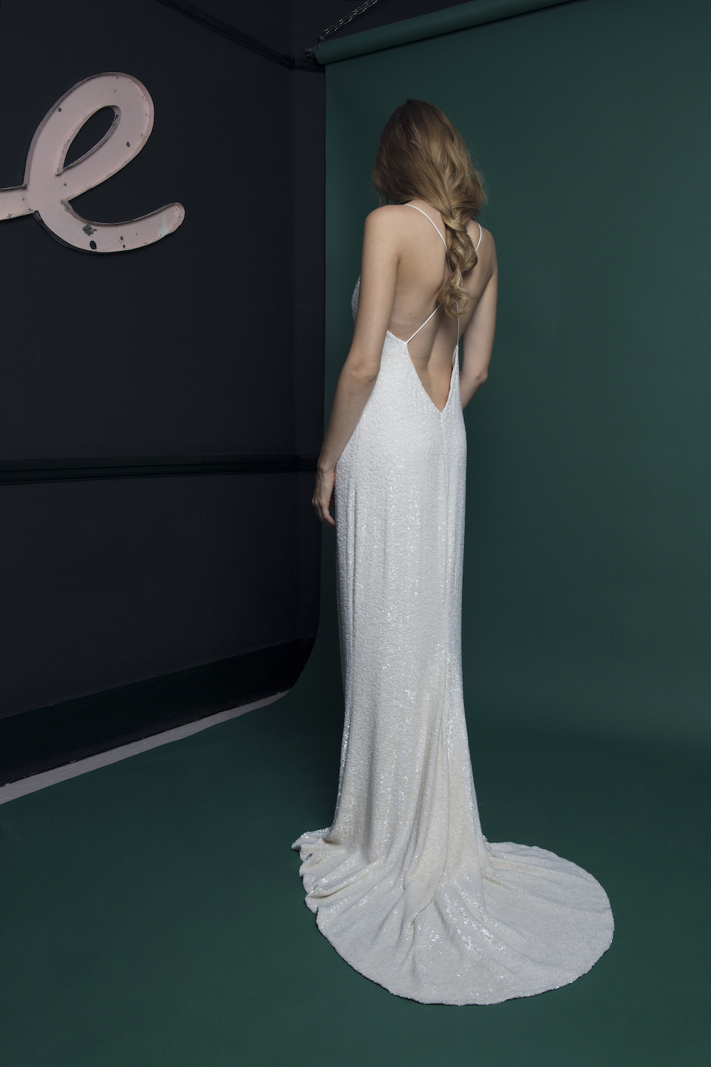 SLADE SEQUIN DRESS | WEDDING DRESS BY HALFPENNY LONDON
