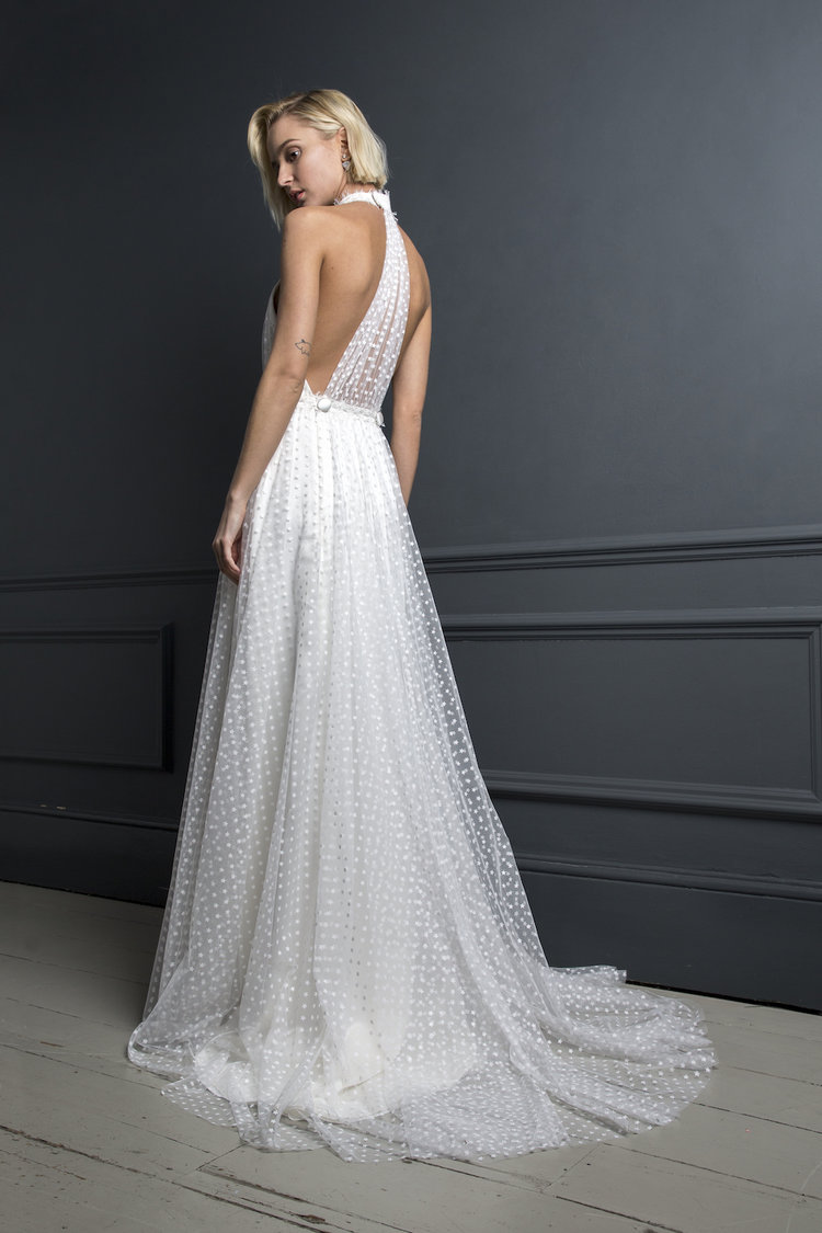 LUKAS DRESS| WEDDING DRESS BY HALFPENNY LONDON