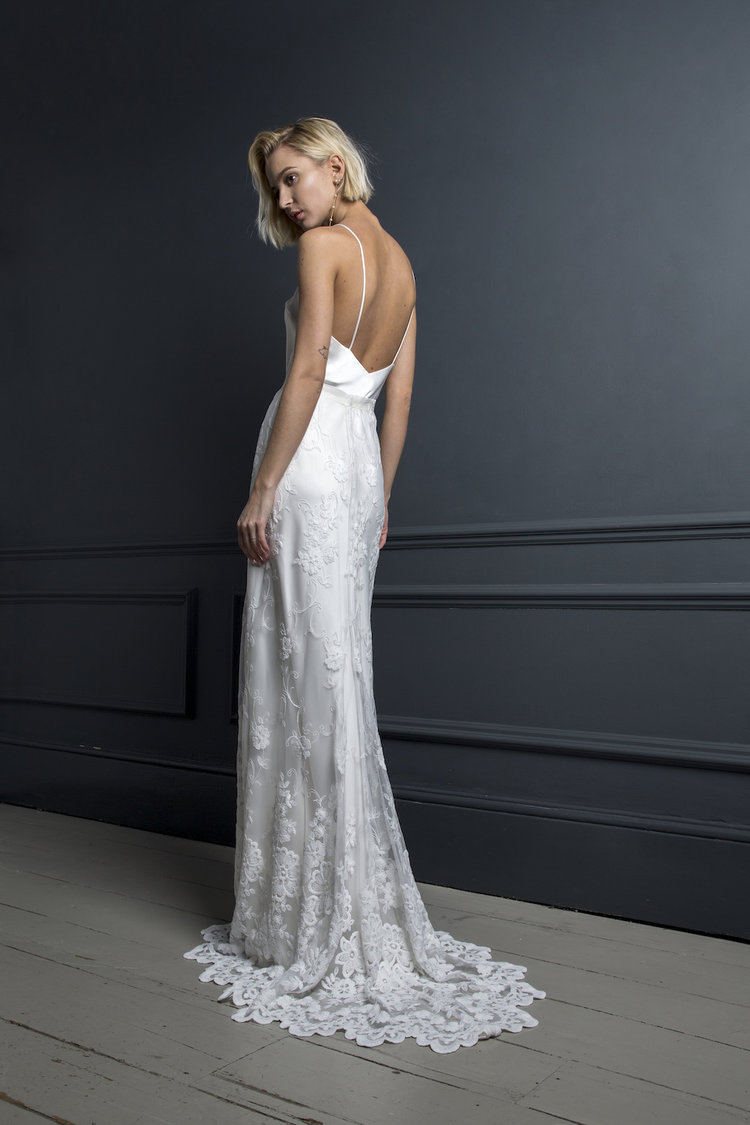 CHARLIE SKIRT & IRIS SLIP | WEDDING DRESS BY HALFPENNY LONDON