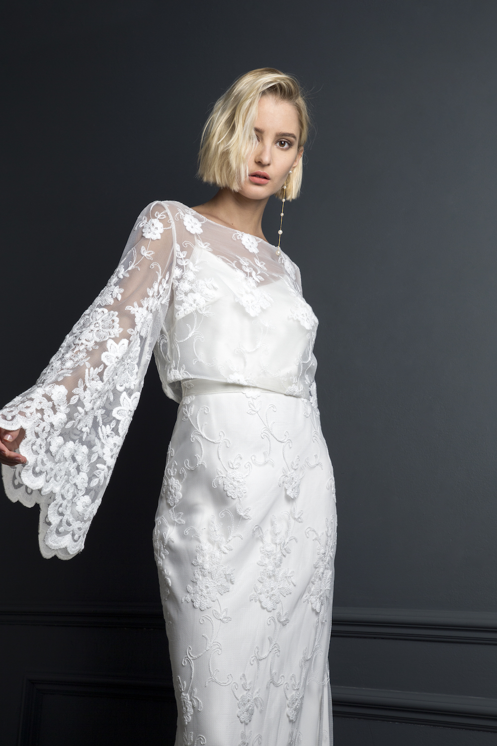 CHARLIE TOP & SKIRT | WEDDING DRESS BY HALFPENNY LONDON