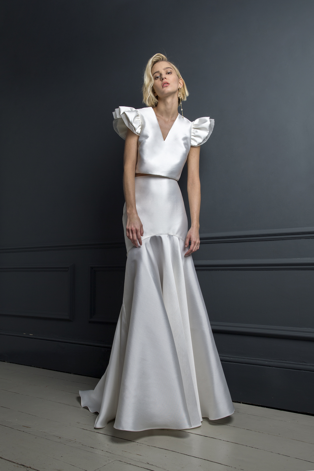 GEORGE TOP & SKIRT | WEDDING DRESS BY HALFPENNY LONDON