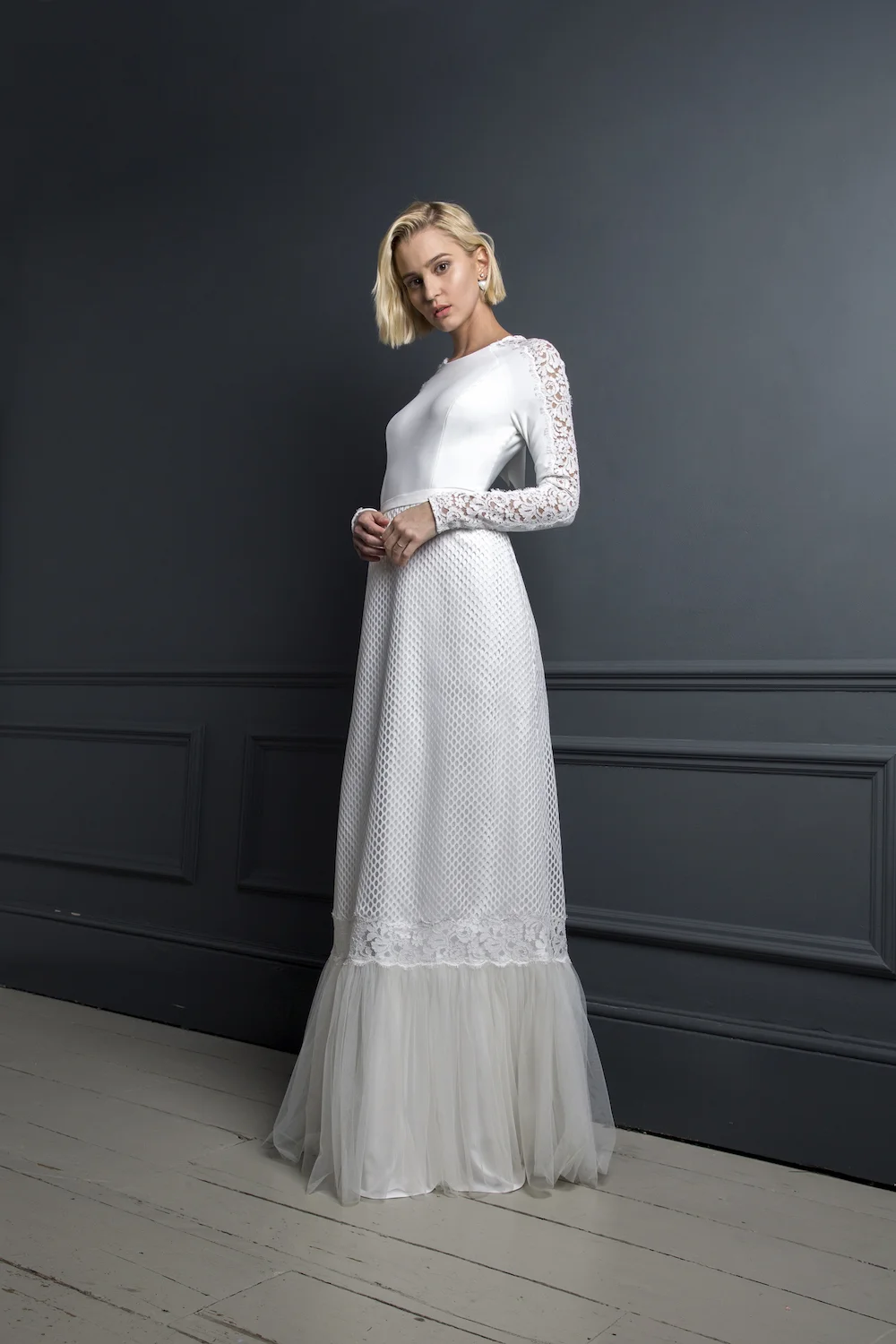 DYLAN TOP & SKIRT | WEDDING DRESS BY HALFPENNY LONDON