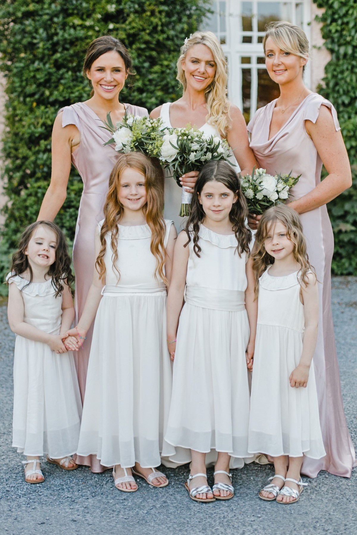 Beautiful bride Emily wore a wedding dress by Halfpenny London