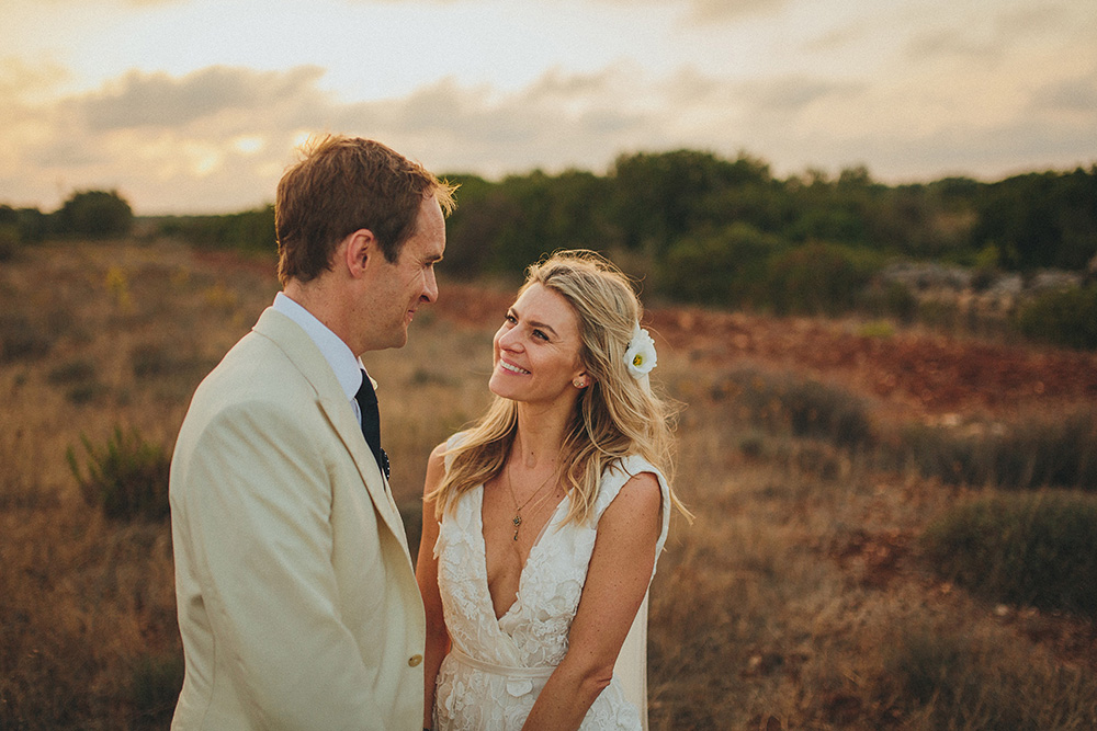 Beautiful bride Jackie wore a wedding dress by Halfpenny London