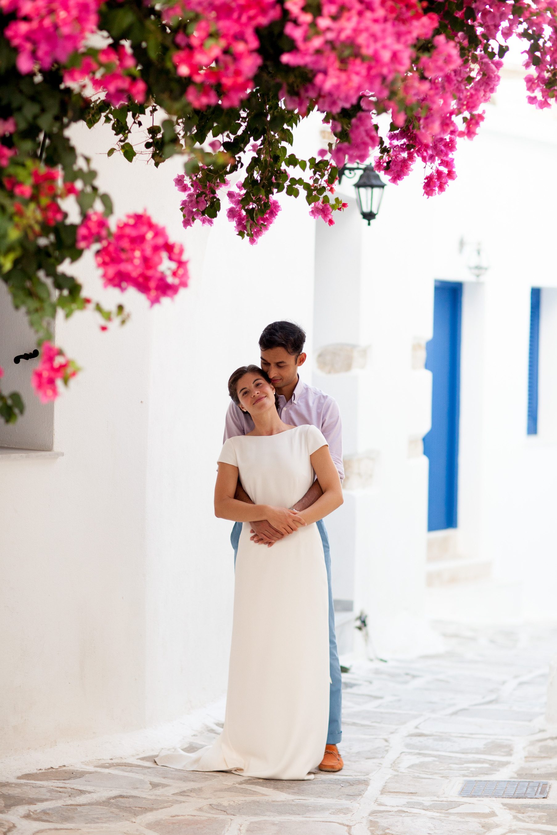 Beautiful bride Katherine wore a wedding dress by Halfpenny London