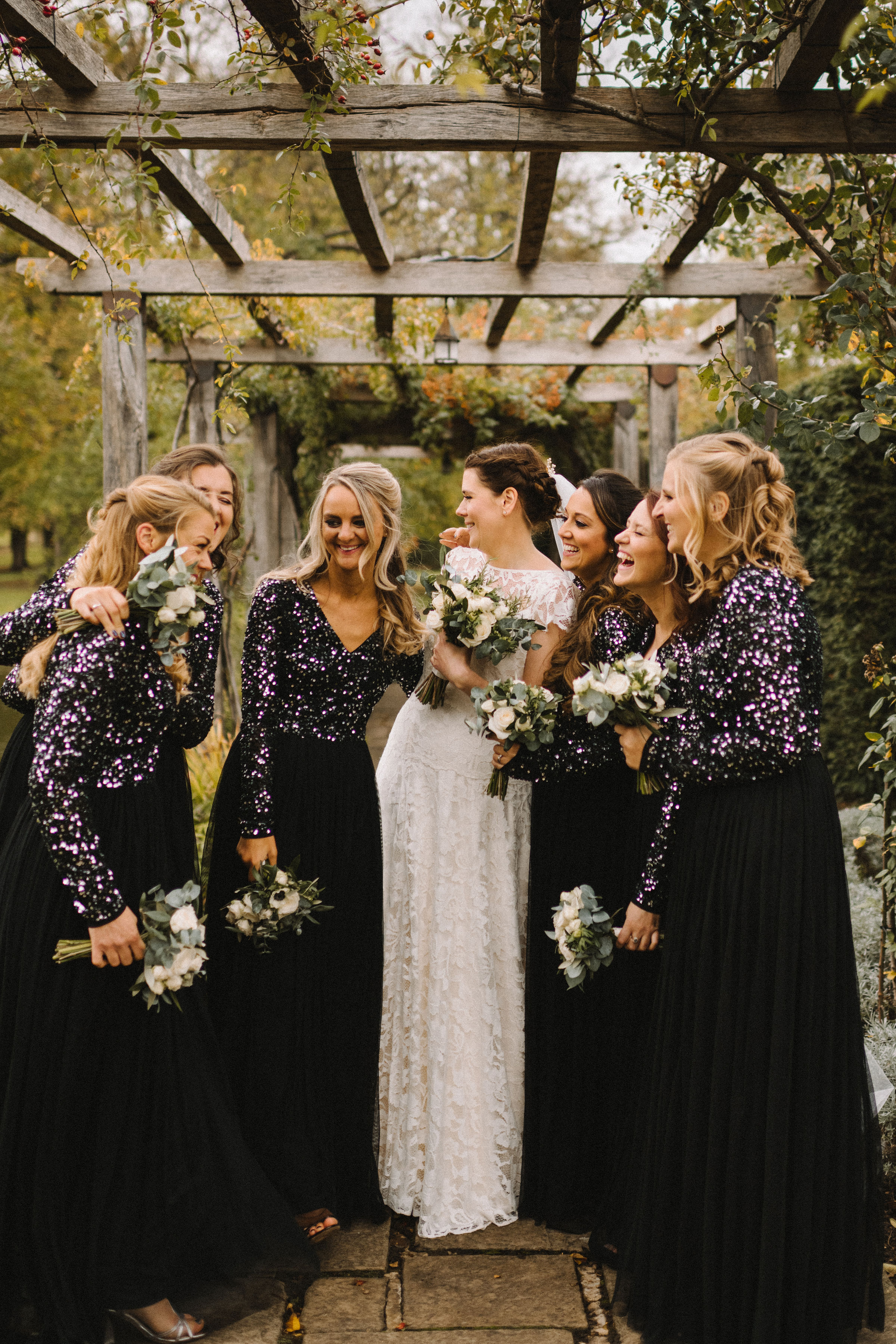Beautiful bride Lizzi wore a wedding dress by Halfpenny London